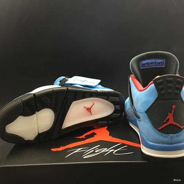 Bmlin 3975 Efficient 308497- Travis Scott Jordan4 Jack Cactus 1014